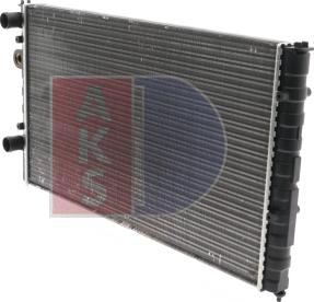 AKS Dasis 040410N - Radiator, mühərrikin soyudulması furqanavto.az