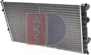 AKS Dasis 040410N - Radiator, mühərrikin soyudulması furqanavto.az