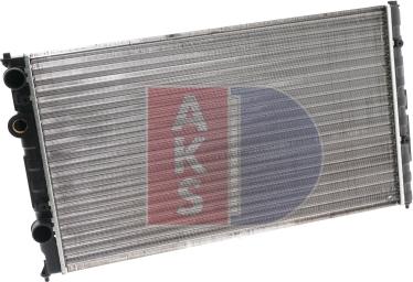 AKS Dasis 040410N - Radiator, mühərrikin soyudulması furqanavto.az