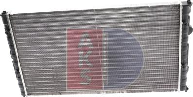 AKS Dasis 040410N - Radiator, mühərrikin soyudulması furqanavto.az