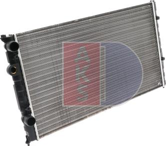 AKS Dasis 040410N - Radiator, mühərrikin soyudulması furqanavto.az