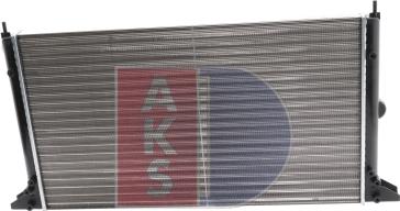 AKS Dasis 040470N - Radiator, mühərrikin soyudulması furqanavto.az