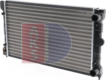 AKS Dasis 040680N - Radiator, mühərrikin soyudulması furqanavto.az