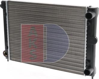 AKS Dasis 040670N - Radiator, mühərrikin soyudulması furqanavto.az