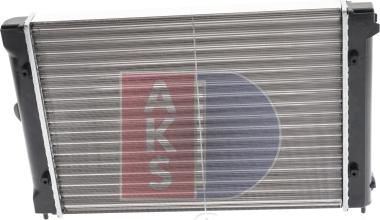 AKS Dasis 040670N - Radiator, mühərrikin soyudulması furqanavto.az