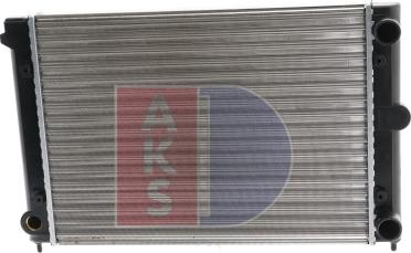 AKS Dasis 040670N - Radiator, mühərrikin soyudulması furqanavto.az