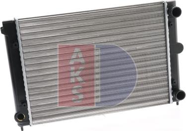 AKS Dasis 040670N - Radiator, mühərrikin soyudulması furqanavto.az