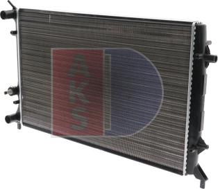 AKS Dasis 040049N - Radiator, mühərrikin soyudulması furqanavto.az