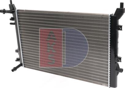 AKS Dasis 040044N - Radiator, mühərrikin soyudulması furqanavto.az