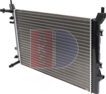 AKS Dasis 040044N - Radiator, mühərrikin soyudulması furqanavto.az