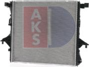 AKS Dasis 040057N - Radiator, mühərrikin soyudulması furqanavto.az
