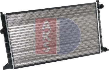 AKS Dasis 040000N - Radiator, mühərrikin soyudulması furqanavto.az