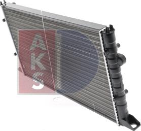 AKS Dasis 040000N - Radiator, mühərrikin soyudulması furqanavto.az