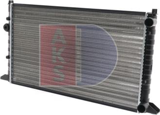 AKS Dasis 040000N - Radiator, mühərrikin soyudulması furqanavto.az