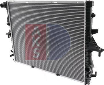 AKS Dasis 040003N - Radiator, mühərrikin soyudulması furqanavto.az