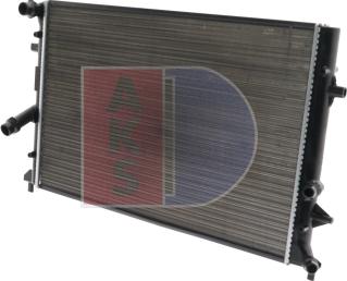 AKS Dasis 040019N - Radiator, mühərrikin soyudulması furqanavto.az