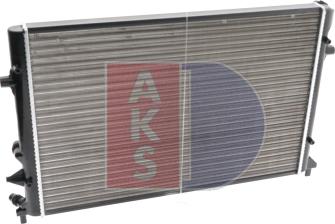 AKS Dasis 040019N - Radiator, mühərrikin soyudulması furqanavto.az