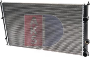 AKS Dasis 040030N - Radiator, mühərrikin soyudulması furqanavto.az