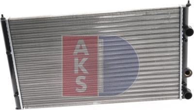 AKS Dasis 040030N - Radiator, mühərrikin soyudulması furqanavto.az