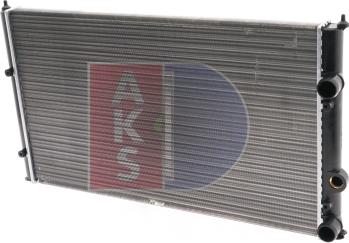 AKS Dasis 040030N - Radiator, mühərrikin soyudulması furqanavto.az