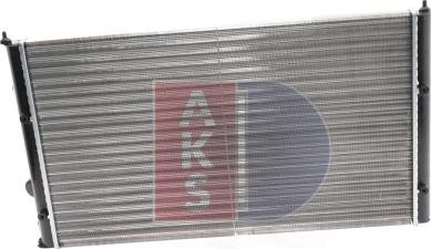 AKS Dasis 040030N - Radiator, mühərrikin soyudulması furqanavto.az