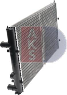 AKS Dasis 040030N - Radiator, mühərrikin soyudulması furqanavto.az