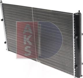 AKS Dasis 040030N - Radiator, mühərrikin soyudulması furqanavto.az