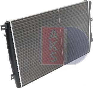 AKS Dasis 040021N - Radiator, mühərrikin soyudulması furqanavto.az