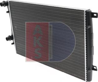 AKS Dasis 040021N - Radiator, mühərrikin soyudulması furqanavto.az