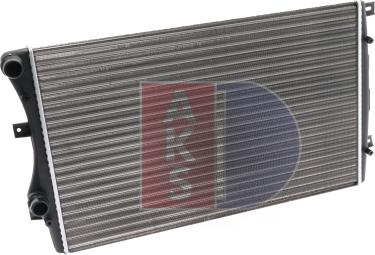 AKS Dasis 040021N - Radiator, mühərrikin soyudulması furqanavto.az