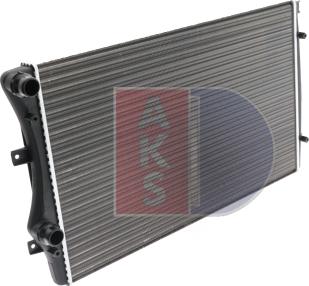 AKS Dasis 040021N - Radiator, mühərrikin soyudulması furqanavto.az