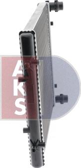 AKS Dasis 040810N - Radiator, mühərrikin soyudulması furqanavto.az