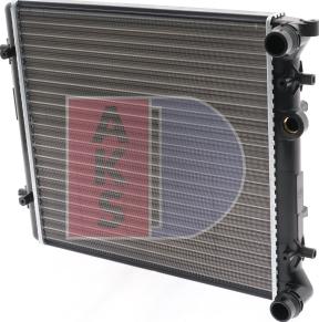 AKS Dasis 040810N - Radiator, mühərrikin soyudulması furqanavto.az