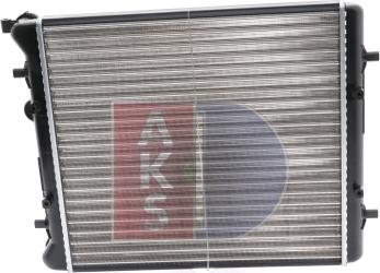 AKS Dasis 040810N - Radiator, mühərrikin soyudulması furqanavto.az