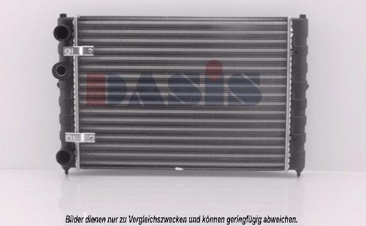 AKS Dasis 040390N - Radiator, mühərrikin soyudulması furqanavto.az