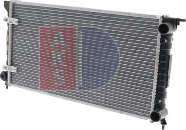 AKS Dasis 040360N - Radiator, mühərrikin soyudulması furqanavto.az