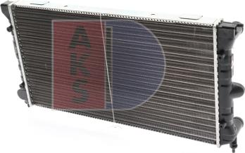 AKS Dasis 040380N - Radiator, mühərrikin soyudulması furqanavto.az
