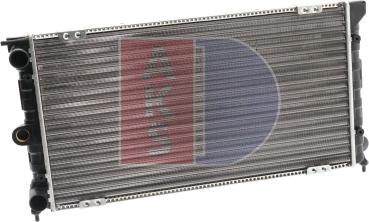 AKS Dasis 040380N - Radiator, mühərrikin soyudulması furqanavto.az