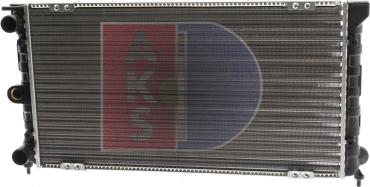 AKS Dasis 040380N - Radiator, mühərrikin soyudulması furqanavto.az