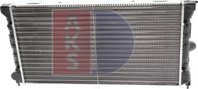 AKS Dasis 040380N - Radiator, mühərrikin soyudulması furqanavto.az