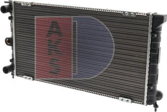 AKS Dasis 040380N - Radiator, mühərrikin soyudulması furqanavto.az