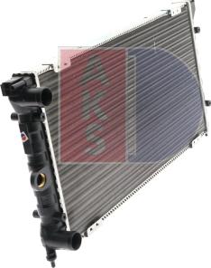 AKS Dasis 040380N - Radiator, mühərrikin soyudulması furqanavto.az