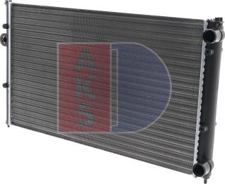 AKS Dasis 040240N - Radiator, mühərrikin soyudulması furqanavto.az