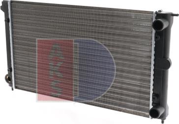 AKS Dasis 040210N - Radiator, mühərrikin soyudulması furqanavto.az