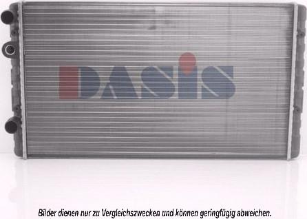 AKS Dasis 041610N - Radiator, mühərrikin soyudulması furqanavto.az