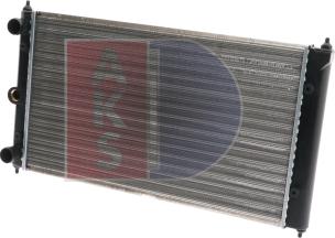 AKS Dasis 041090N - Radiator, mühərrikin soyudulması furqanavto.az