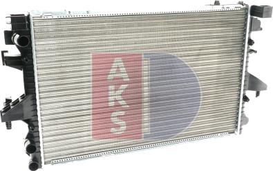 AKS Dasis 041006N - Radiator, mühərrikin soyudulması furqanavto.az