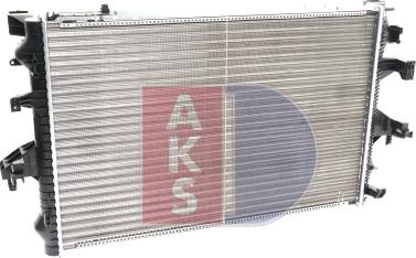 AKS Dasis 041006N - Radiator, mühərrikin soyudulması furqanavto.az