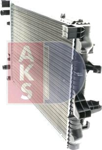 AKS Dasis 041006N - Radiator, mühərrikin soyudulması furqanavto.az