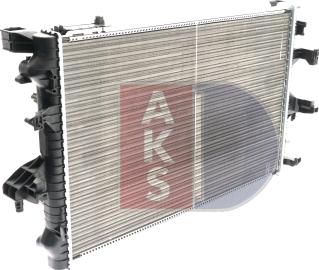 AKS Dasis 041006N - Radiator, mühərrikin soyudulması furqanavto.az